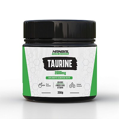 Taurine 200mg 250g - Hanbal