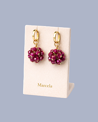 Brinco Marcela - circle