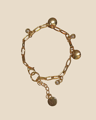 Pulseira dourada Fiji