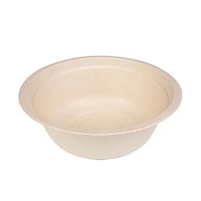 Bowl Biodegradável sem Tampa 500ml 50 unidades - Bio Paper