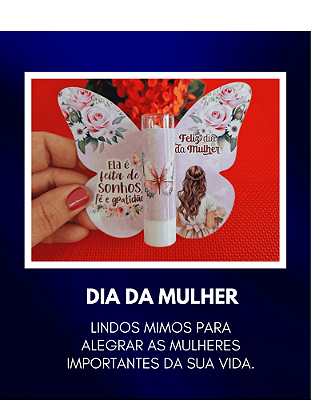 Mini Banner Dia da Mulher