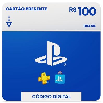 Gift Card Digital Playstation – R$100