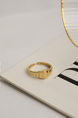 Anel Regulável Taylor  Dourado