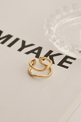 Anel Regulável Mary dourado