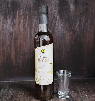 Cachaça de Alambique com Jambú (500ml)