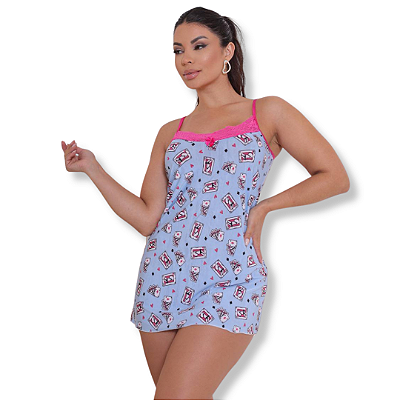 Camisola Tecido Fluido - Estampa Sortida