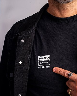 CAMISETA TRADICIONAL 100% ALGODÃO - ALTO EM CHORUME