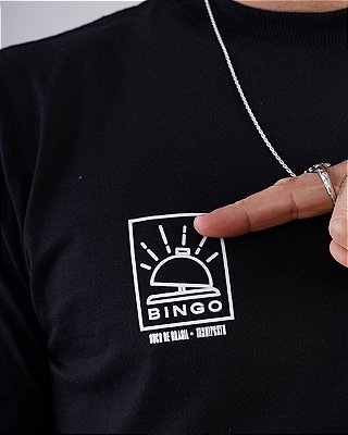 CAMISETA TRADICIONAL 100% ALGODÃO - BINGO