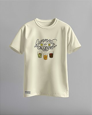 CAMISETA TRADICIONAL 100% ALGODÃO - SOMMELIER DE CALDINHO