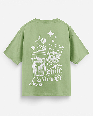 Camiseta Oversized - Caldinho Club - Verde