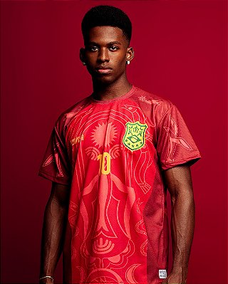 Camiseta da Copa - Armorial - Vermelho