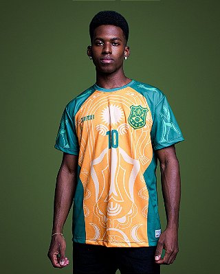 Camiseta da Copa - Armorial - Verde e amarelo