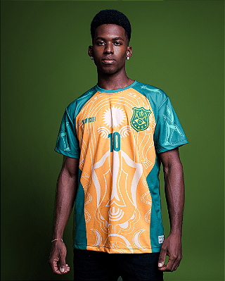 Camiseta da Copa - Armorial - Verde e amarelo