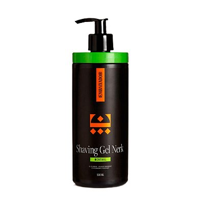 Shaving Gel Nerk Menthol 500ml - Embaixador