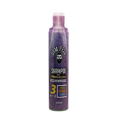 SHAMPOO COM MINOXIDIL 3 EM 1: CRESCE, FORTALECE E HIDRATA 250ML - DOM PELO