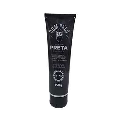 Máscara de Limpeza de Pele preta - Dom pelo 150g