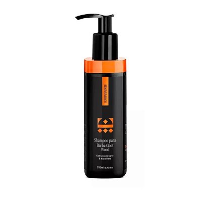 Shampoo Para Barba Goot Wood 200ml - Embaixador