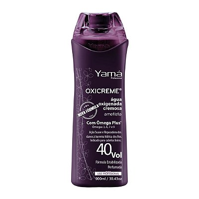 Água Oxigenada Cremosa Ametista 40vol 900ml - Yamá