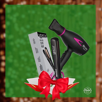 Secador Lion Silenciar 2150W + Chapinha Vertix X350 Frizz
