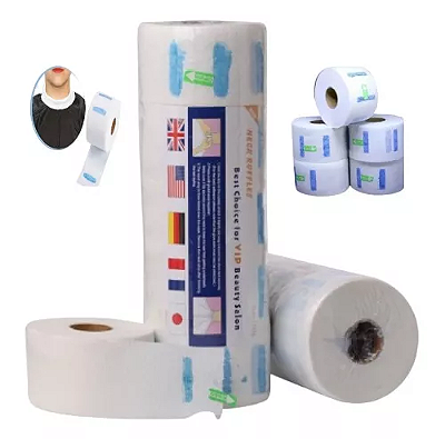 Gola Higiênica Neck Ruffles pacote C/ 5 rolos