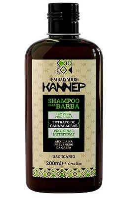 Shampoo para Barba Kannep Embaixador 200ml