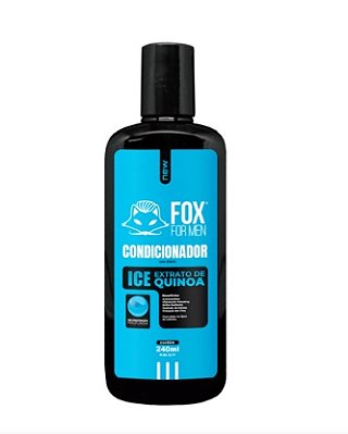 Condicionador Fox for Men Ice Fresh 240ml – Hidratação Refrescante com Efeito Revitalizante