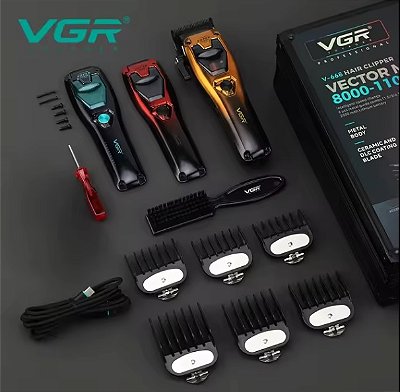 Máquina de Corte Profissional VGR V668 com Maleta – Potência e Precisão