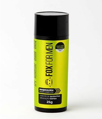 Maquiagem Capilar Fox For Men 25g Preto