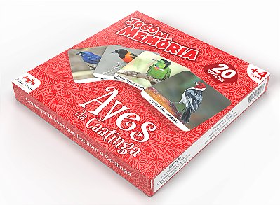 Jogo da Memória – Aves da Caatinga