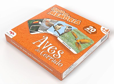 Jogo da Memória – Aves do Cerrado