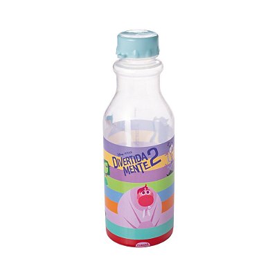 Garrafa Retrô Divertidamente 500ml Plasutil Ref.16517