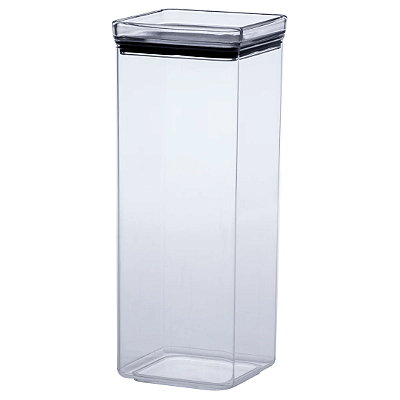 Pote Hermético Lumini Quadrado 2.200ml Paramount Ref.1163