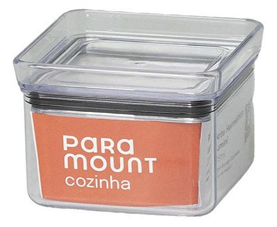 Pote Hermético Lumini Quadrado 225ml Paramount Ref.3340