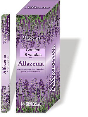 INCENSO ALFAZEMA ESOTÉRICO AROMATTERIE