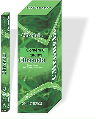 INCENSO CITRONELA ESOTÉRICO AROMATTERIE