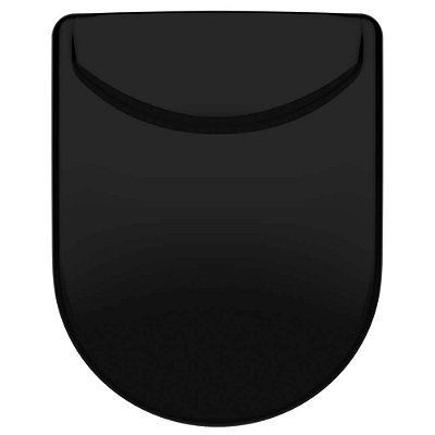 Assento Sanitário Termofixo Luna Preto para vaso Icasa