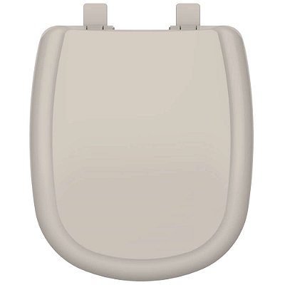 Assento Sanitário Polipropileno Soft Close Sabatini Palha para vaso Icasa