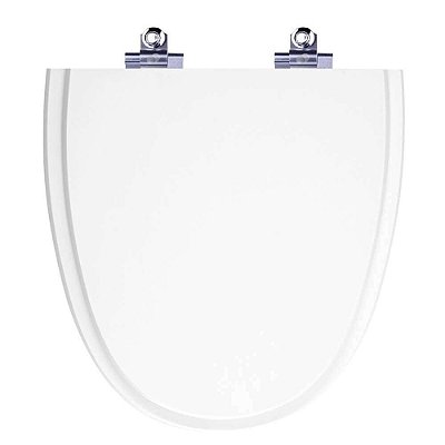 Assento Sanitário Laqueado Soft Close Up Branco para vaso Celite