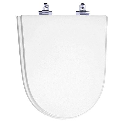 Assento Sanitário Laqueado Soft Close Century Branco para vaso Deca