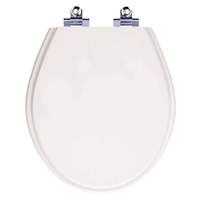 Assento Sanitário Laqueado Soft Close Studio Branco para vaso Deca