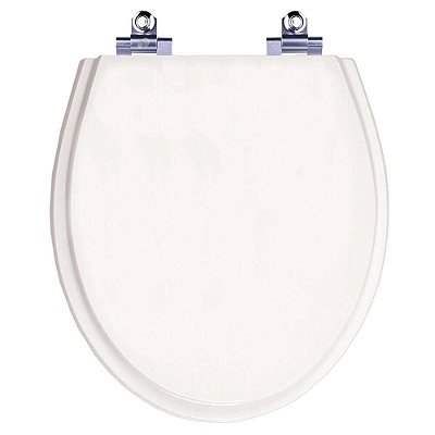 Assento Sanitário Laqueado Soft Close Windsor Branco para vaso Deca