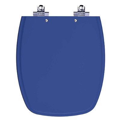 Assento Sanitário Laqueado Soft Close Stylus Azul Mineral para vaso Celite