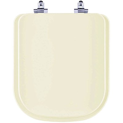 Assento Sanitário Laqueado Soft Close Axis Creme (Bege) para vaso Deca