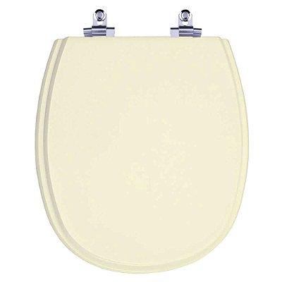 Assento Sanitário Laqueado Soft Close Fast Creme (Bege) para vaso Deca