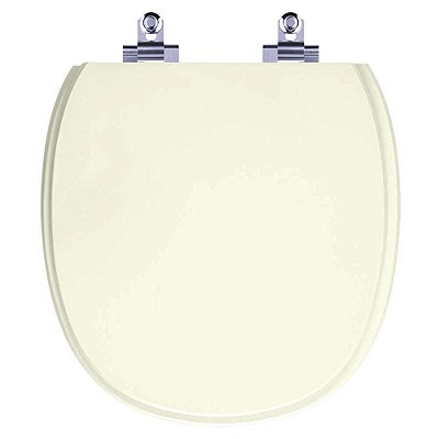 Assento Sanitário Laqueado Soft Close Massima Biscuit (Bege Claro) para vaso Incepa