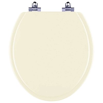 Assento Sanitário Laqueado Soft Close Saveiro Pergamon (Bege Claro) para vaso Celite