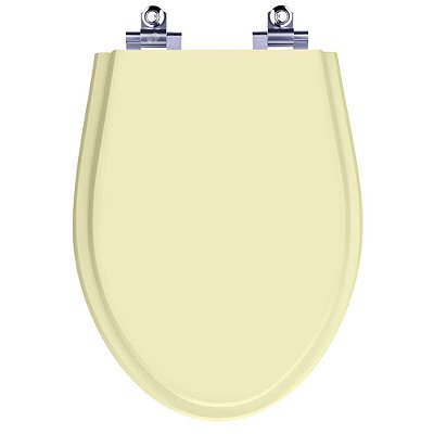 Assento Sanitário Laqueado Soft Close Victoria Bone (Bege) para vaso Ideal Standard