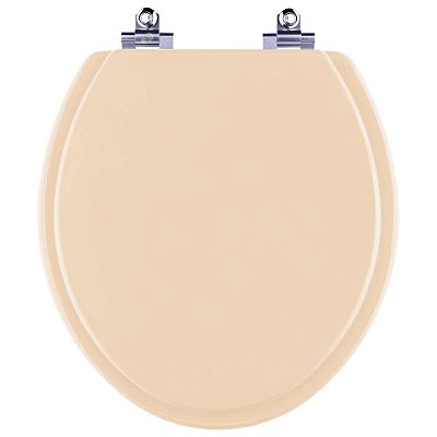 Assento Sanitário Laqueado Soft Close Azalea Rosato para vaso Celite