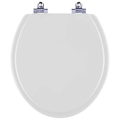 Assento Sanitário Laqueado Soft Close Saveiro Cinza Prata (Cinza Claro) para vaso Celite