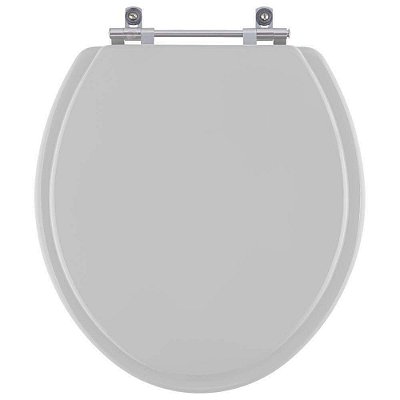 Assento Sanitário Iris Cinza Claro para vaso Mari